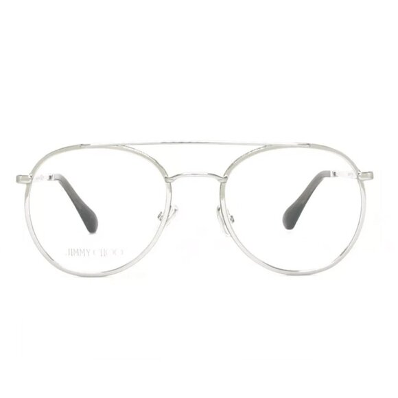 NEW JIMMY CHOO EYEGLASSES SILVER WOMEN EYEWEAR JIMMY CHOO JC230 0YB7 00